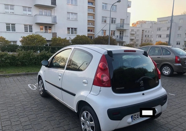 Peugeot 107 cena 12200 przebieg: 150000, rok produkcji 2010 z Gdynia małe 211